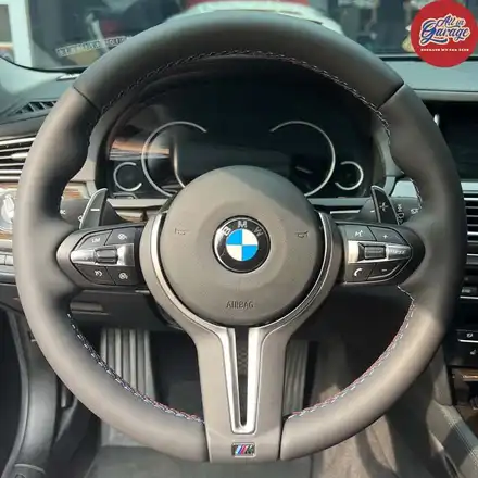 [올인게러지] bmw f01 7시리즈 740D 2014년식 ,  M핸들교체  , 열선 + 진동 옵션 / 서울 용산 중구 시공 사진