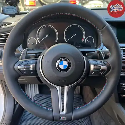 BMW F01 7시리즈 / M핸들(커스텀) 교체 / 서울 용산 중구 시공 사진