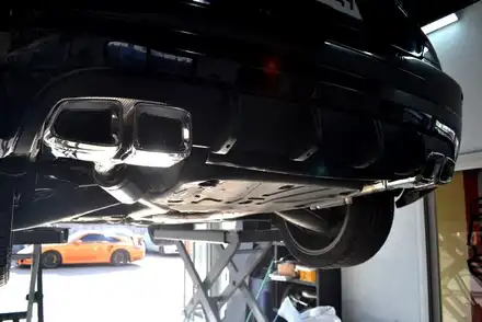 벤츠SLK 듀얼 독립배기,AMG사각팁 튜닝[가르시아 팩토리] / 화성시 반정동 시공 사진