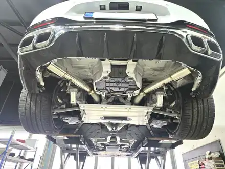 벤츠 SL63 AMG 커스텀 듀얼배기 튜닝! 구조변경 완료 및 우렁찬 사운드 / 화성시 반정동 시공 사진