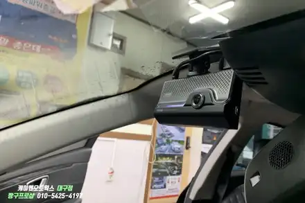 SM6 자동차 블랙박스 설치 / 2채널 아이나비 QXD7000 / 대구 북구, 구미, 경산 시공 사진