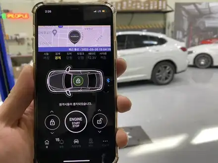 BMW X4 - 매직카 원격시동. 언제 어디서든 원클릭 시동. / 인천 서구 시공 사진