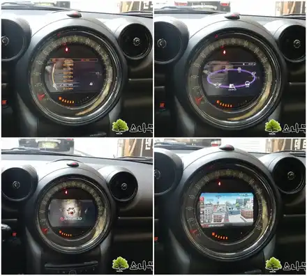 미니쿠퍼  R60 후방카메라 및 블랙박스 장착 / 인천, 부평, 부천 시공 사진