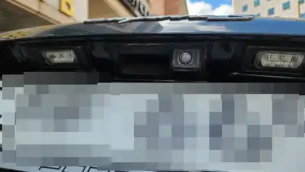 포르쉐 카이엔 순정 후방카메라 화질 개선 카메라 교체 작업 / 인천, 부평, 부천 시공 사진