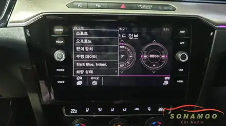 폭스바겐 아테온 프레스티지 풀코딩 작업 / 인천, 부평, 부천 시공 사진
