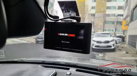 랜드로버 디스커버리 블랙박스 아이나비Z500 교체작업 / 인천, 부평, 부천 시공 사진