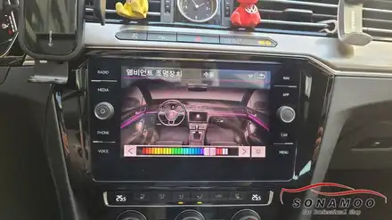 폭스바겐 아테온 편의 안전기능 활성화 코딩 / 인천, 부평, 부천 시공 사진