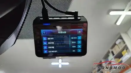 폭스바겐 ID4 아이나비 QXD1 블랙박스 장착 / 인천, 부평, 부천 시공 사진