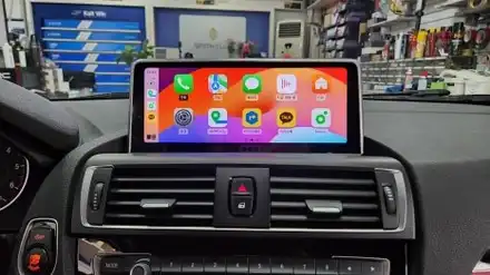 BMW 118D F20 순정 모니터 교체형 카플레이 안드로이드 오토 모니터 장착 / 인천, 부평, 부천 시공 사진
