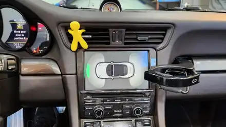 인천 포르쉐 911카브리 올레 후방카메라 장착 / 인천, 부평, 부천 시공 사진