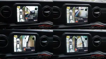 Jeep 랭글러 루비콘 360도 어라운드 뷰 옴니뷰 장착 / 인천, 부평, 부천 시공 사진