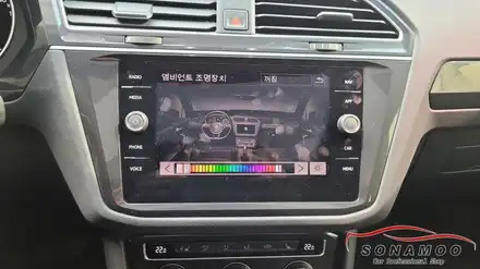 폭스바겐 티구안 안전 편의 기능 코딩 활성화 / 인천, 부평, 부천 시공 사진