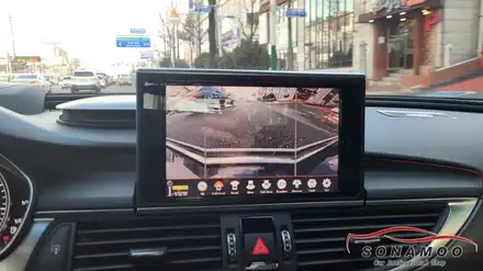 아우디 A6 360도 어라운드뷰 I-view 장착 / 인천, 부평, 부천 시공 사진