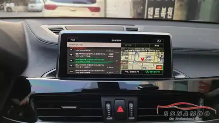BMW X2 아틀란 네비 게이션장착 / 인천, 부평, 부천 시공 사진