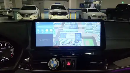 BMW X2 카인원12.3인치 안드로이드 올인원 장착 / 인천, 부평, 부천 시공 사진