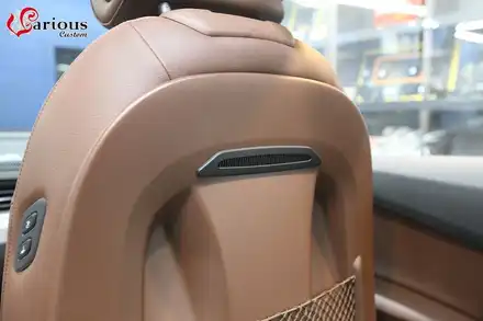 아우디 Q7 다이아몬드 퀄팅 시트로 멋스러운 통풍시트 만들기 / 김포 시공 사진