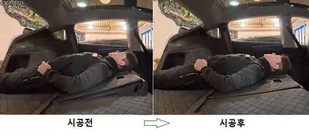 매일 입고되는 테슬라 모델Y 주니퍼, 2열 리클라이너,평탄화로 활용도 높여요! / 김포 시공 사진