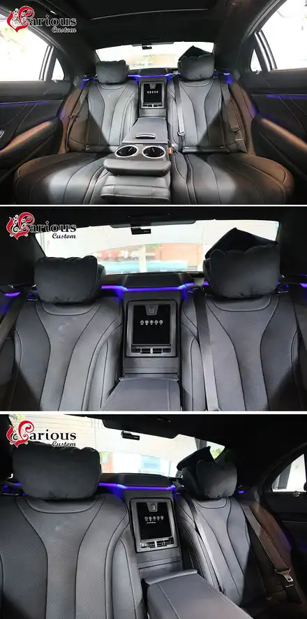 벤츠 S클래스에 더욱 잘 어울리는 차량용 냉온장고 / 김포 시공 사진