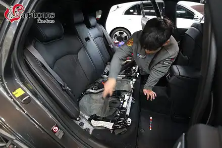 제네시스 G80 아주 완벽한 스키쓰루 작업 / 김포 시공 사진