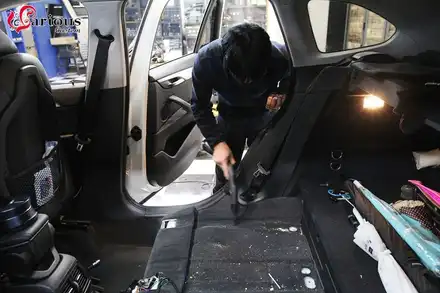 지금은 열선시트가 필요한 시기! BMW X1 열선시트 시공 / 김포 시공 사진