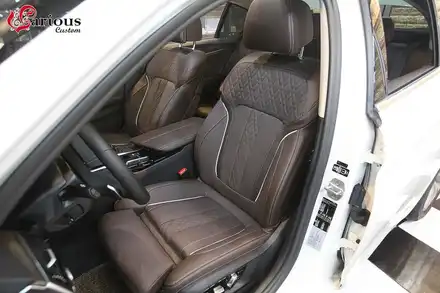 BMW G30 5시리즈 순정 통풍시트 입맛에 맞게 바꿀 수 있어요 / 김포 시공 사진