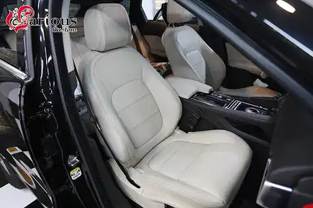 재규어 F페이스 순정시트로 만든 이질감 없는 통풍시트! / 김포 시공 사진