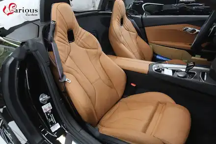 장마의 꿉꿉함 해소, BMW Z4 통풍시트 시공 / 김포 시공 사진