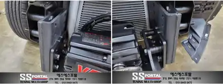<신차출고>렉스턴스포츠 칸 튜닝 스노쿨+원사 에보 윈치+견인고리 장착 / 평택, 안성, 오산 시공 사진