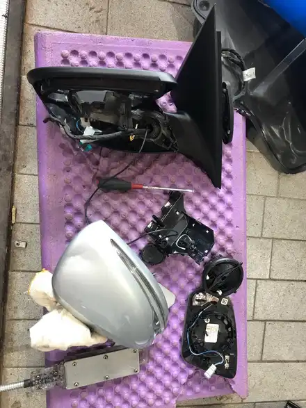 벤츠 a클래스&c클래스 사이드미러 커버 / 충남 천안 시공 사진