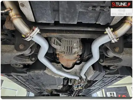 BMW x5 e53 커스텀 전자식 가변배기 최대 배기음 튜닝. 에스튠 / 경기 시흥 시공 사진