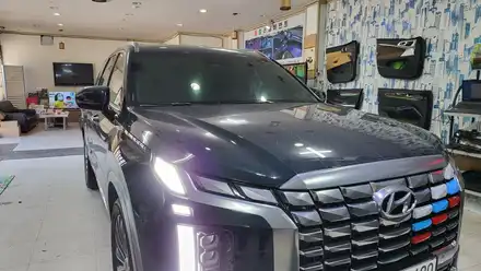 광주엠비언트 더뉴 펠리세이드 순정네비연동 광주엠비언트 풋등 및 도어 대시보드 포켓 콘솔 좌, 우 시공 진행 후기 / 광주 북구 시공 사진