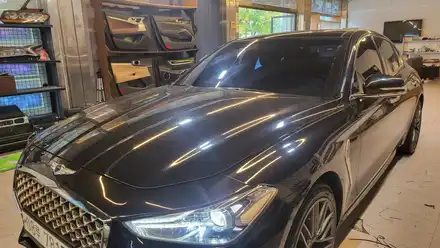 광주 G70 글로우모션 엠비언트 튜닝으로 깔끔하게! 시공 사진