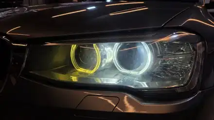 광주에서 bmw x3 데이라이트 황변수리 가능한곳. / 광주 북구 시공 사진