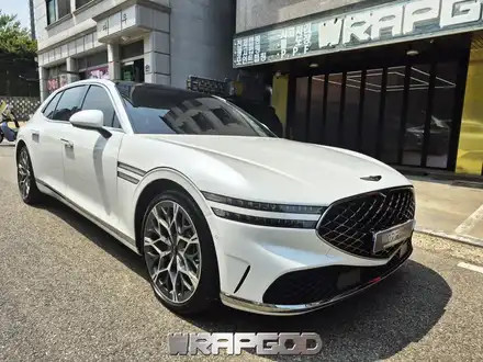 인천 제네시스 G90 루프 필름제거 및 블랙ppf 루프스킨 시공 / 김포 양촌읍 시공 사진