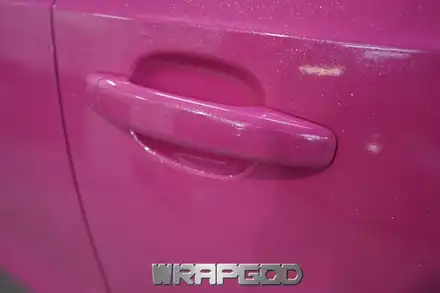 아우디 A5 전체랩핑 맥텍 다이아몬드 푸치아 스텔라 재시공 김포랩핑 WRAPGOD / 김포 양촌읍 시공 사진