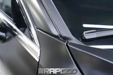 볼보 S60 T5 에이버리 사틴블랙 전체랩핑 시공 김포 일산 인천 자동차랩핑 전문점 WRAPGOD / 김포 양촌읍 시공 사진