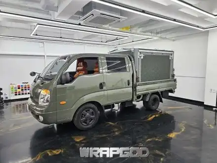 김포 봉고 캠핑카 랩핑 3M1080 쉐도우밀리터리그린 / 김포 양촌읍 시공 사진