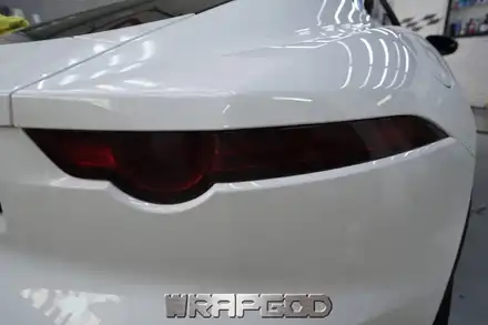 재규어 F타입 톤다운 라이트필름 & 부분 포인트 랩핑 시공/ 김포 카스킨 전문점 WRAPGOD / 김포 양촌읍 시공 사진