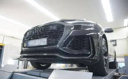 아우디 RSQ8 배기 튜닝 V8 제대로된 호랑이 배기 사운드 만들기 / 서울 동작구 시공 사진