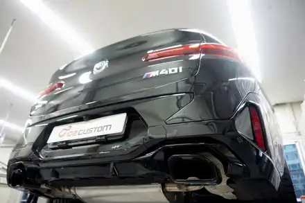 BMW X4 M40i 배기 튜닝, 스포티한 배기음 정말 완벽하네요! / 서울 동작구 시공 사진