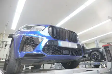 BMW X5 M 컴페티션 V8 배기 국룰 튜닝 역동적 사운드로 완성하였습니다. / 서울 동작구 시공 사진