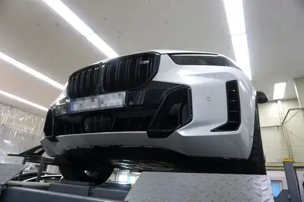 BMW X5 M60i 배기 튜닝 진리의 8기통 배기음 완성하였습니다! / 서울 동작구 시공 사진