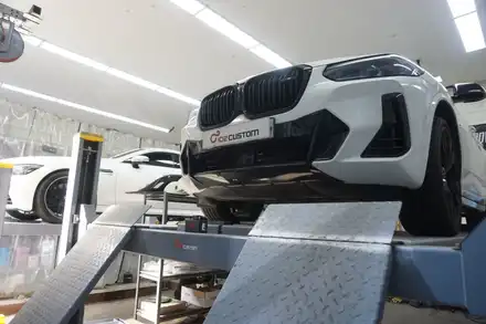 BMW X4 M40i 배기음 튜닝 국룰 튜닝 중통 보펜 모듈 작업기 / 서울 동작구 시공 사진