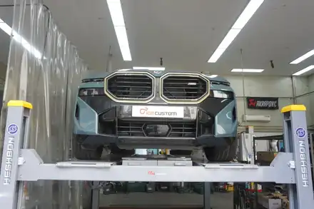 BMW XM 8기통 초강력 괴물 배기음 중통 엔드 모듈 작업 진행하였습니다. / 서울 동작구 시공 사진