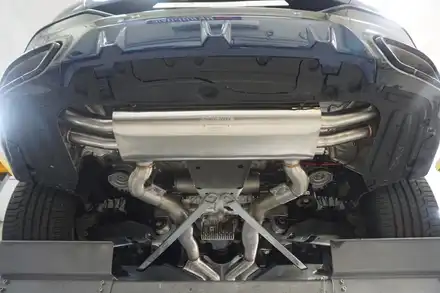 BMW X6 M50i 구조변경 필요 없는 배기 튜닝 브릴란테 가변 배기 시스템 장착 / 서울 동작구 시공 사진