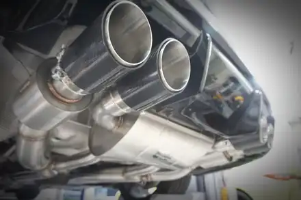 BMW M4 컴페티션 배기 튜닝 구조변경 필요 없습니다! 브릴란테 가변 시스템 적용 / 서울 동작구 시공 사진