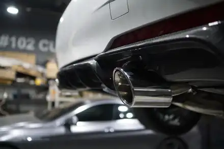 BMW F30 320i 벅찬 감동을 주는 온/오프 가능한 가변 배기음 튜닝하기 / 서울 동작 시공 사진