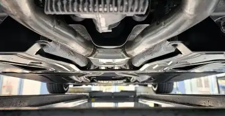 BMW M850i 배기 튜닝, 중통 보펜모듈 작업으로 확실해진 V8 배기음! / 서울 동작 시공 사진