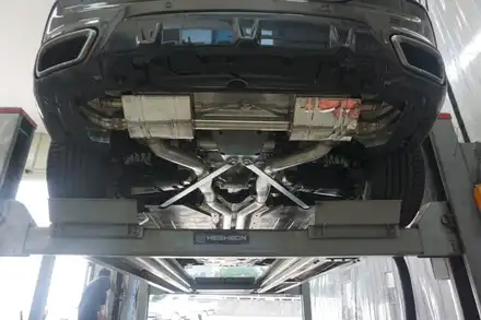 BMW G06 X6 M50i 배기음에 팝콘 꽃이 피었습니다..★ 내 마음속 완벽한 팝콘 배기음 가변 배기 튜닝 / 서울 동작 시공 사진