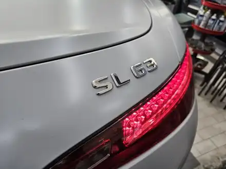 벤츠 SL 63 AMG 파워풀 배기 튜닝 8기통 배기음 제대로 완성하였습니다! / 서울 동작 시공 사진